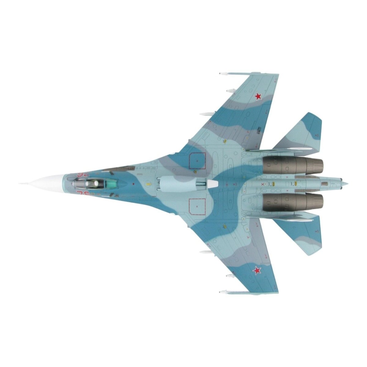 Hobby Master 1:72 Sukhoi Su - 27SM Flanker - B Russian Air Force Red 76 HA6011 - Hobby Master