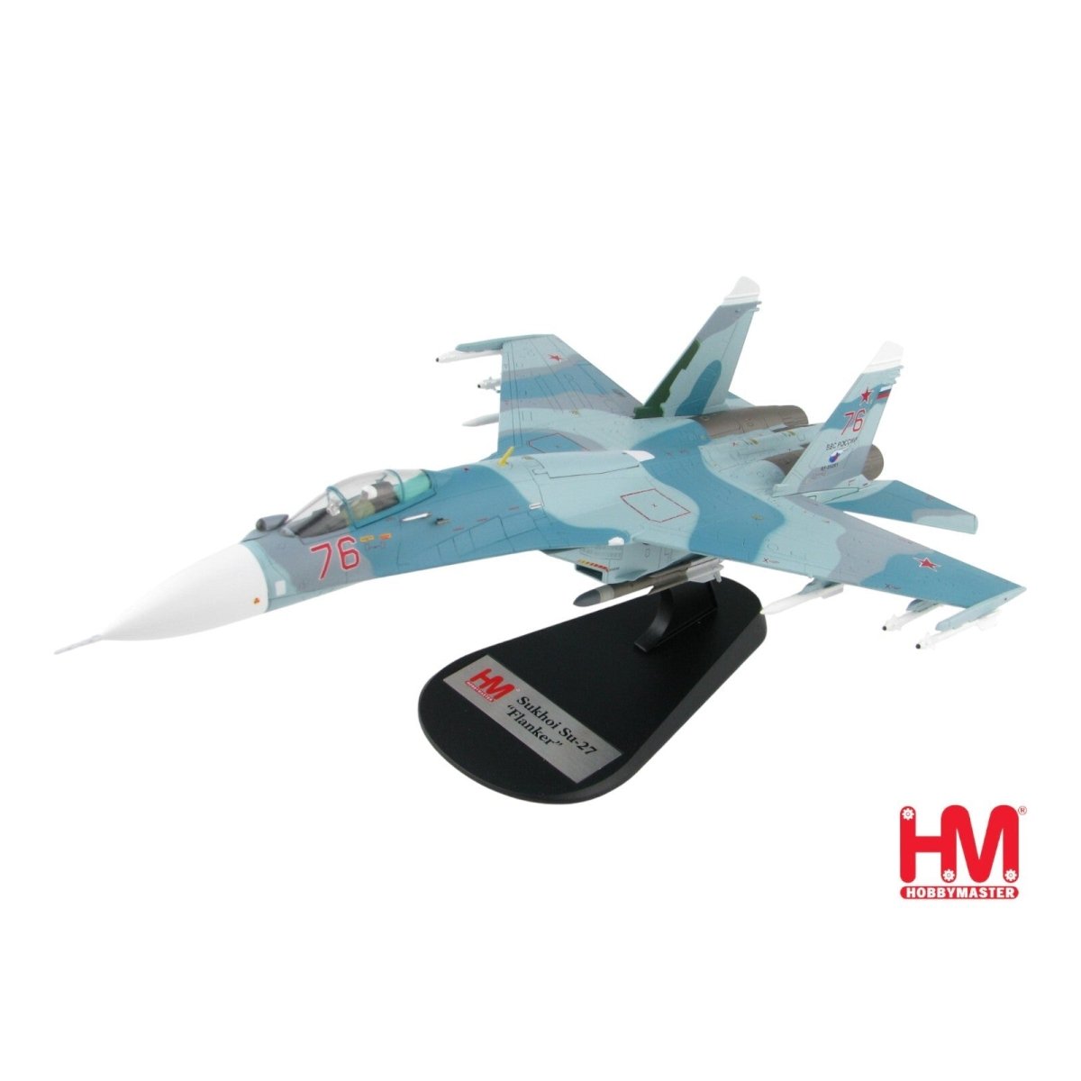 Hobby Master 1:72 Sukhoi Su - 27SM Flanker - B Russian Air Force Red 76 HA6011 - Hobby Master