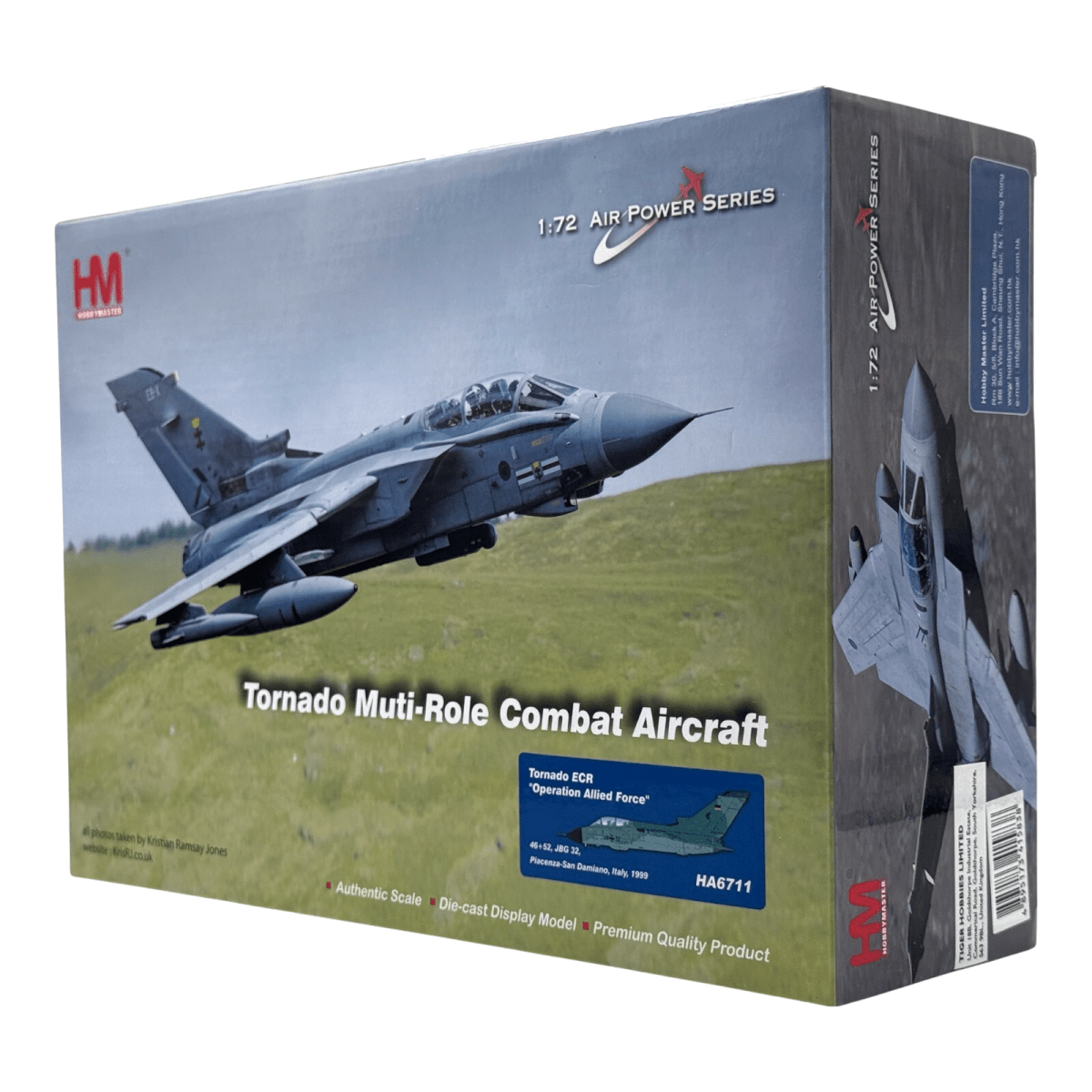 Hobby Master 1:72 Tornado ECR "Operation Allied Force" 46+52, Italy 1999, HA6711 - Hobby Master