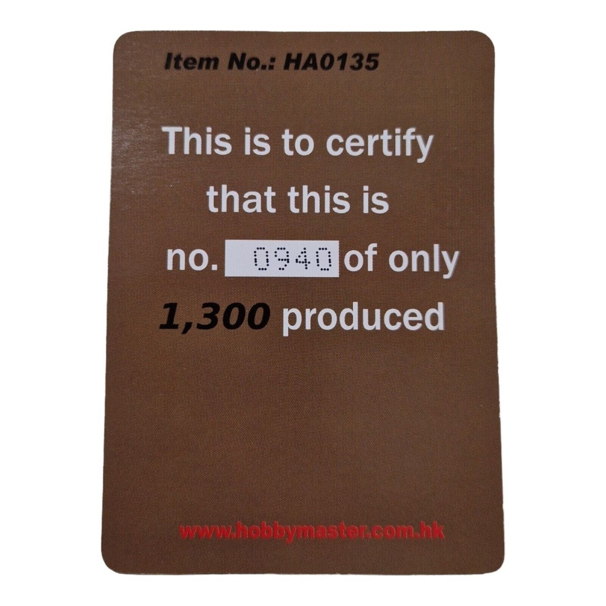 Hobby Master HA0135 1:72 Junkers Ju 87D Stuka RAF Sidi Haneish Libya Captured - Hobby Master