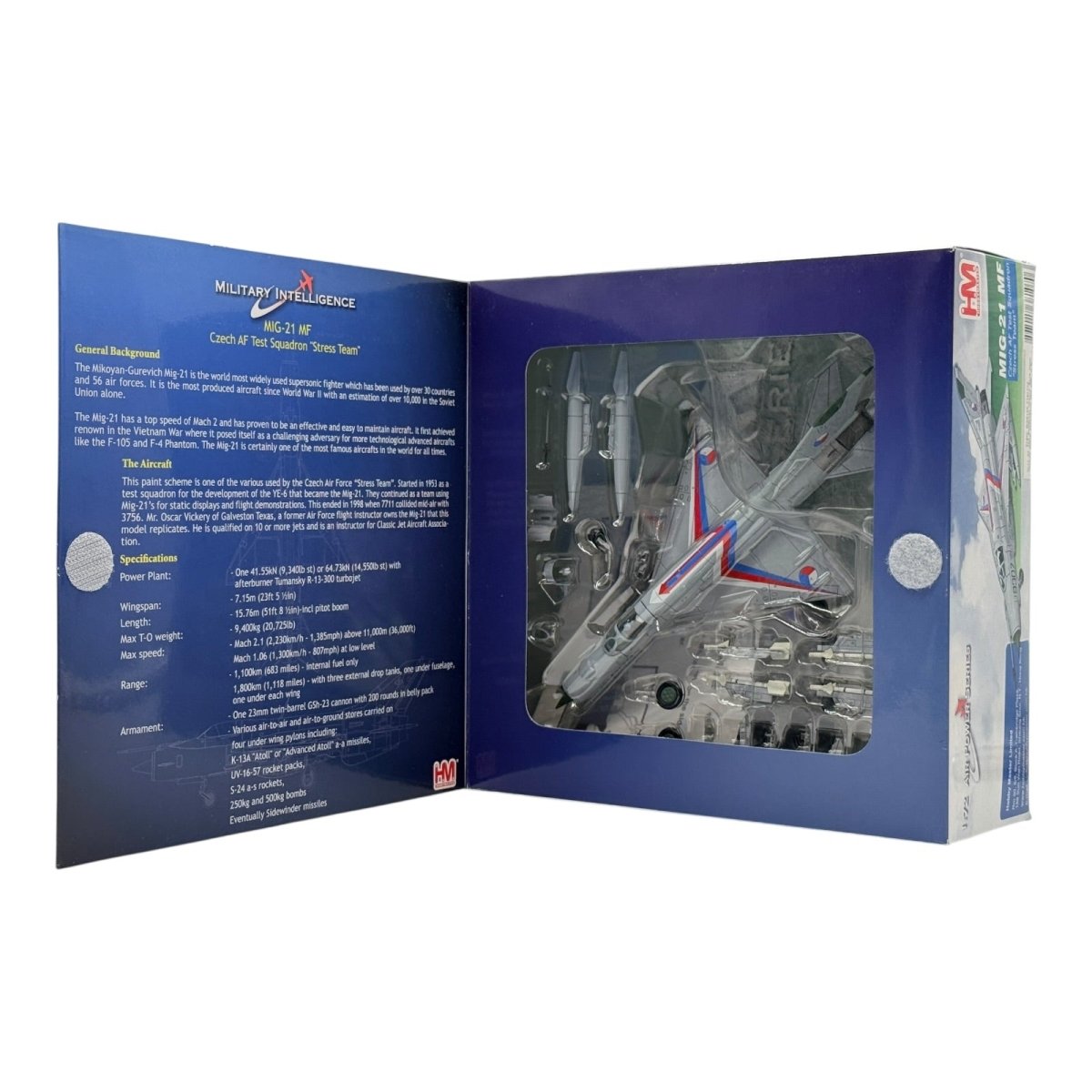 Hobby Master HA0140 1:72 MiG - 21MF Fishbed Czech Air Force Test Squadron - Hobby Master