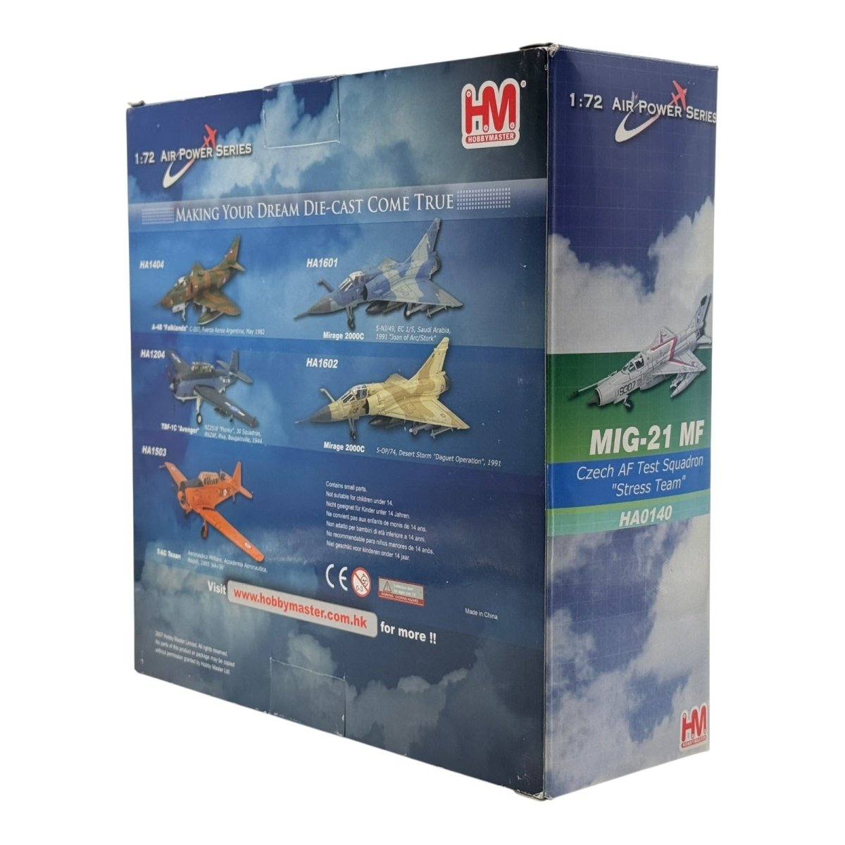 Hobby Master HA0140 1:72 MiG - 21MF Fishbed Czech Air Force Test Squadron - Hobby Master