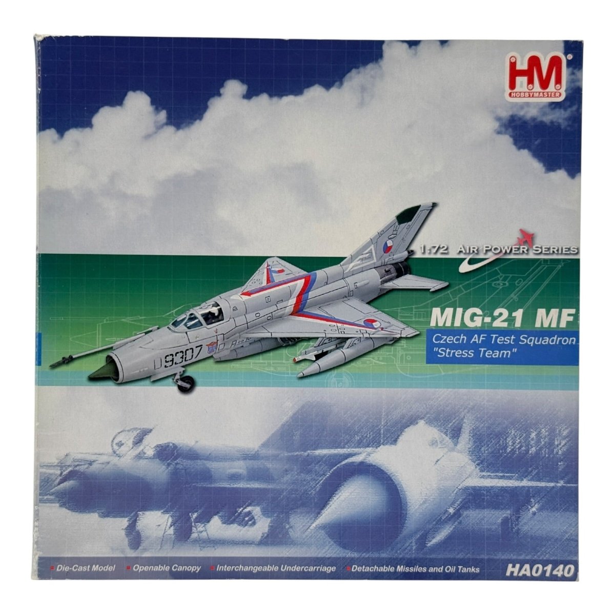 Hobby Master HA0140 1:72 MiG - 21MF Fishbed Czech Air Force Test Squadron - Hobby Master