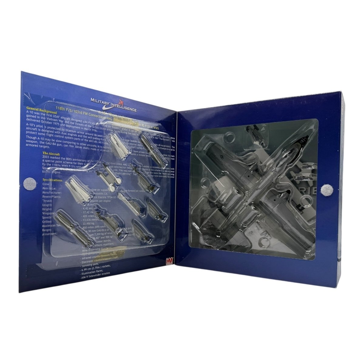 Hobby Master HA1306 1:72 A - 10A Thunderbolt II “Black Lightning” CT ANG 2003 - Hobby Master