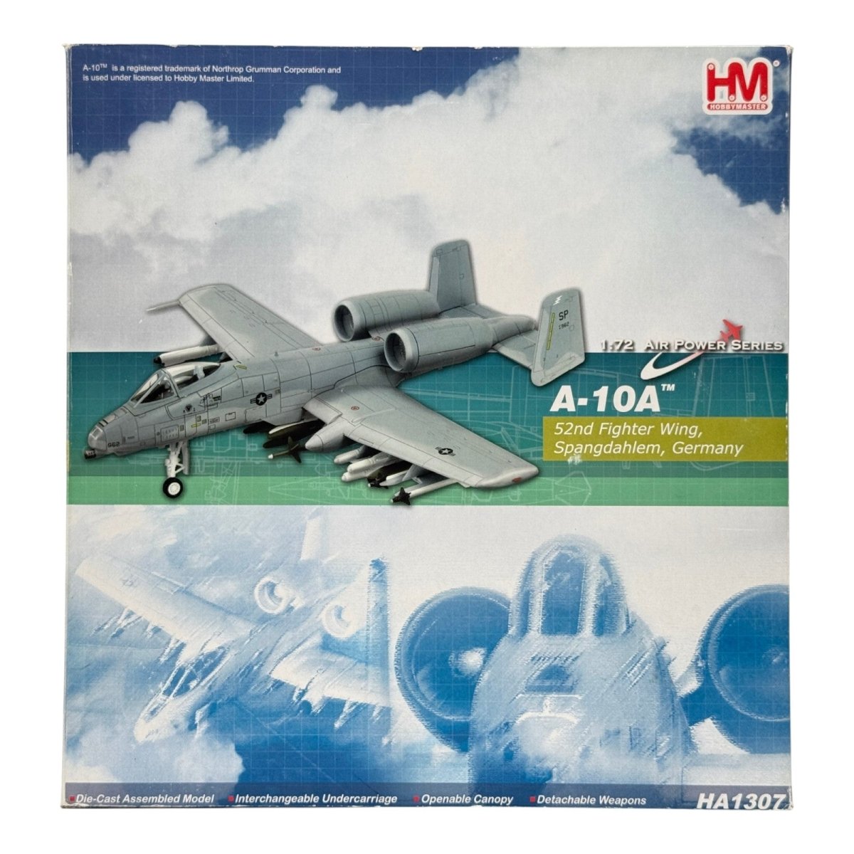Hobby Master HA1307 1:72 A - 10A Thunderbolt II USAF 52nd FW 81st FS Panthers - Hobby Master