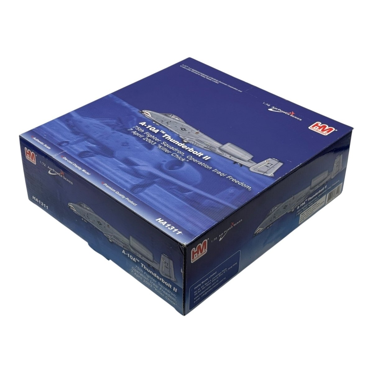 Hobby Master HA1311 1:72 A - 10A Thunderbolt II 75th FS OIF 2003 'Killer Chick' - Hobby Master