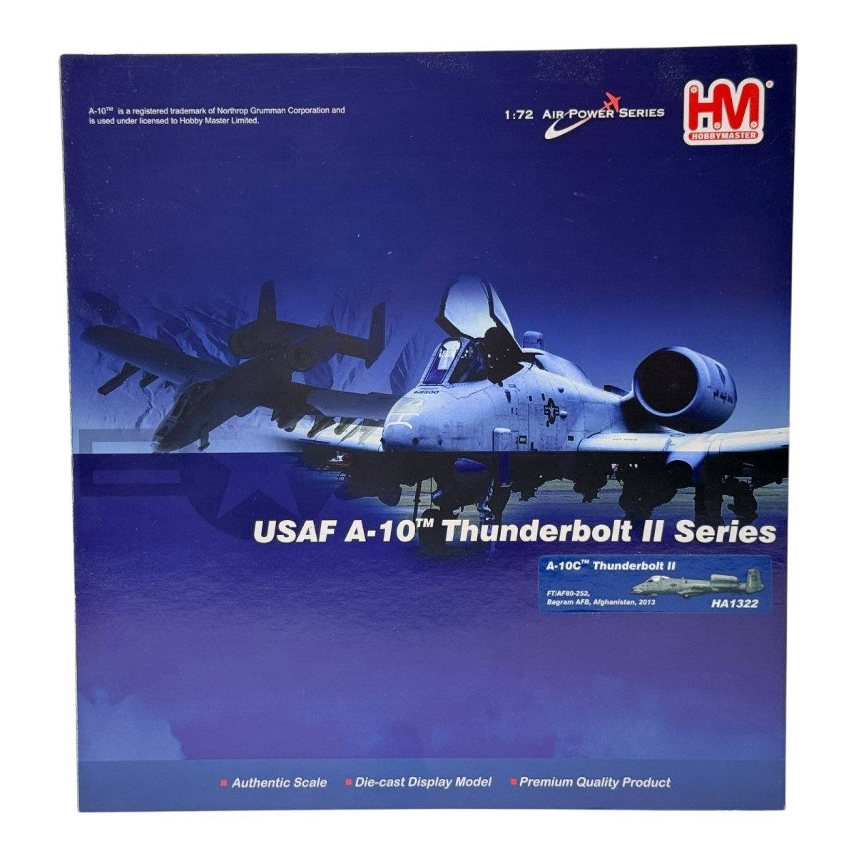 Hobby Master HA1322 1:72 A - 10C Thunderbolt II Bagram Afghanistan 2013 USAF - Hobby Master