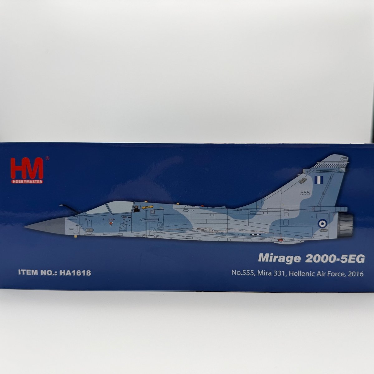 Hobby Master HA1618 1:72 Mirage 2000 - 5EG No.555 Mira 331 Hellenic Air Force 2016 - Hobby Master