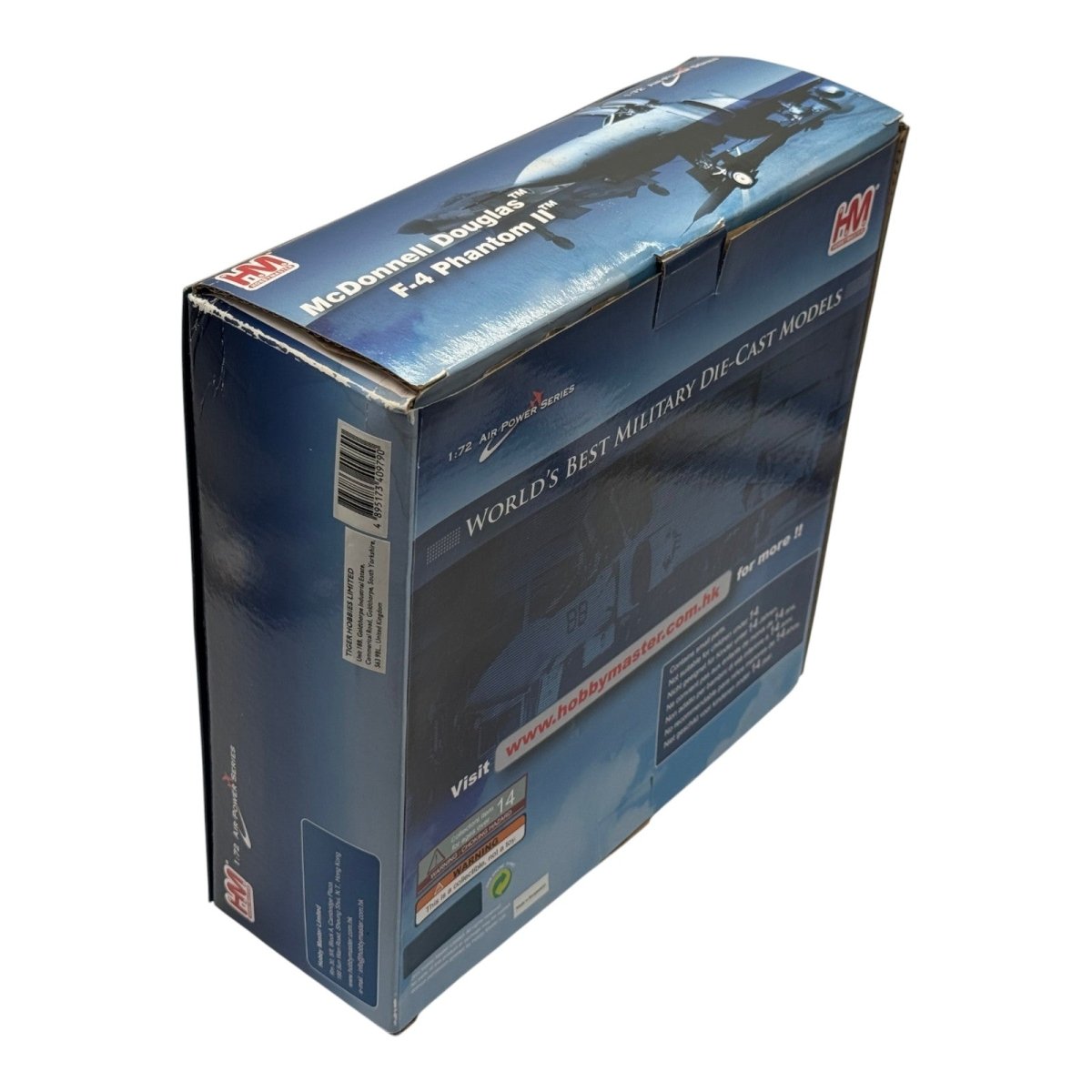 Hobby Master HA19006 1:72 McDonnell Douglas F-4J Phantom II US Navy VF-102 Diamondbacks AG100 USS Independence 1976 - Hobby Master