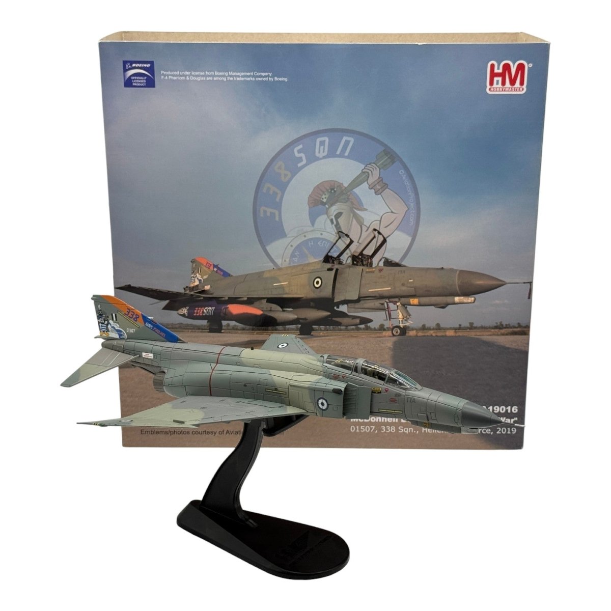 Hobby Master HA19016 1:72 F-4E Phantom II Hellenic AF 338 Mira God of War - Hobby Master