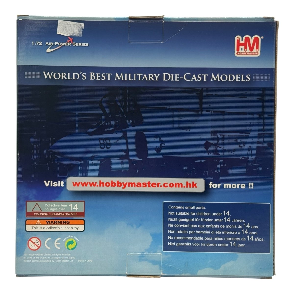 Hobby Master HA1925 1:72 F - 4E Phantom II 3 - 6684 32nd TFW IRIAF 1986 - Hobby Master