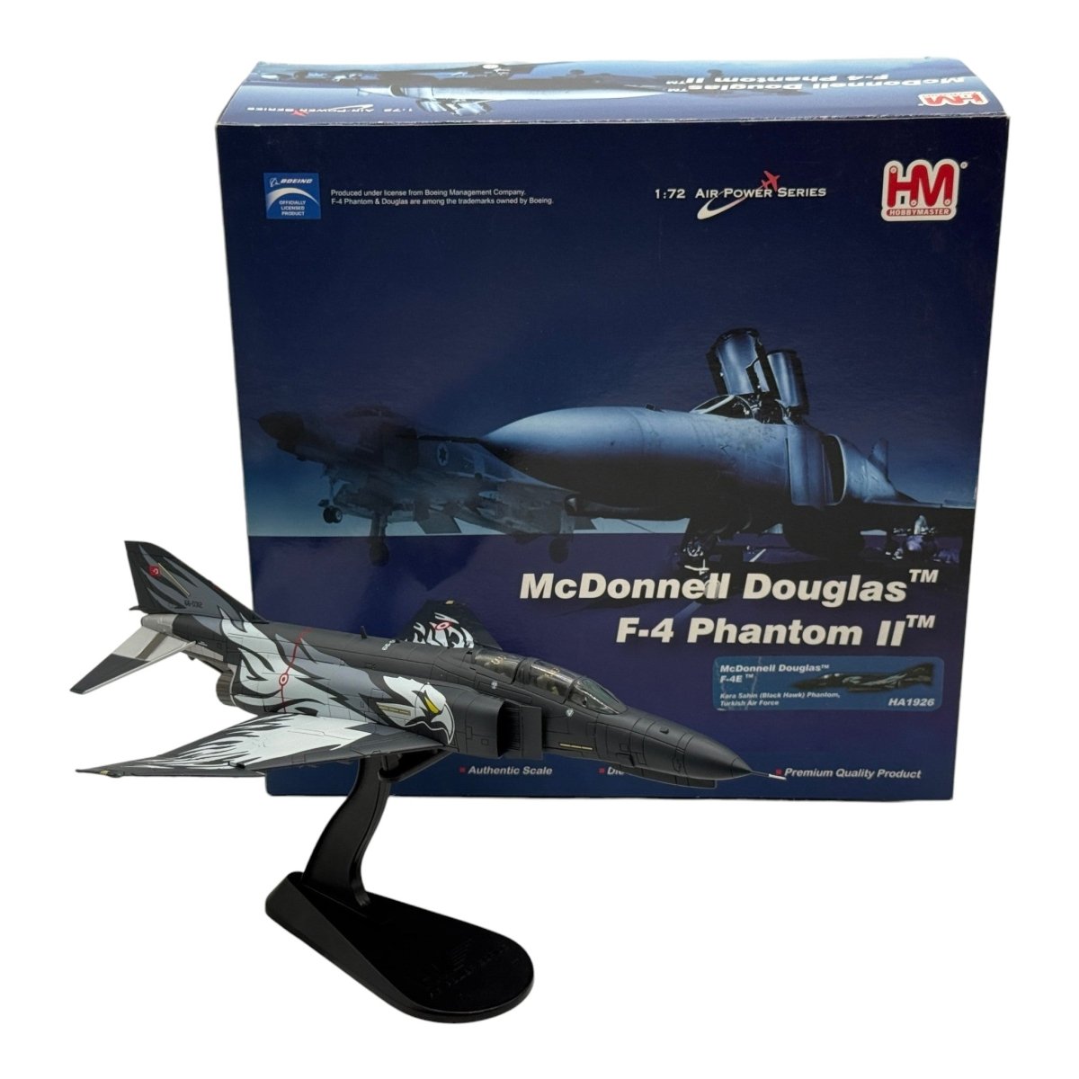 Hobby Master HA1926 1:72 McDonnell Douglas F-4E Phantom II Turkish Air Force 172 Filo Kara Sahin 66-0312 Turkey 2009 - Hobby Master