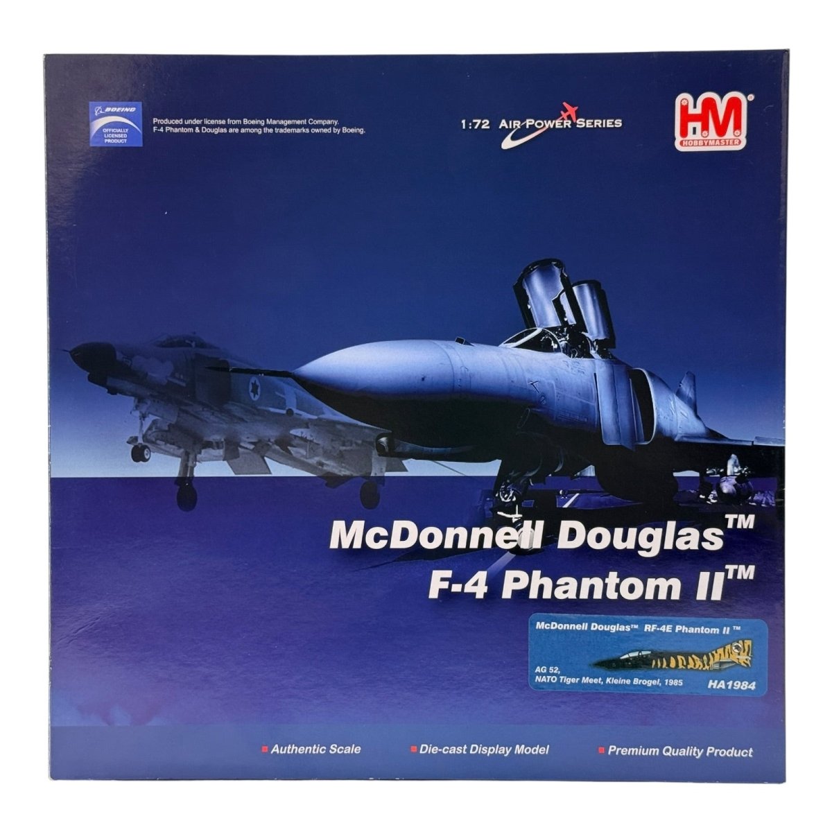 Hobby Master HA1984 1:72 RF - 4E Phantom II AG 52 35+76 NATO Tiger Meet 1985 - Hobby Master