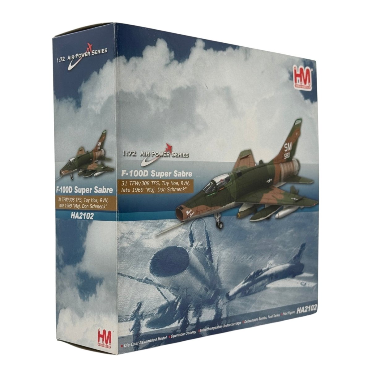 Hobby Master HA2102 1:72 F - 100D Super Sabre Tuy Hoa - Hobby Master
