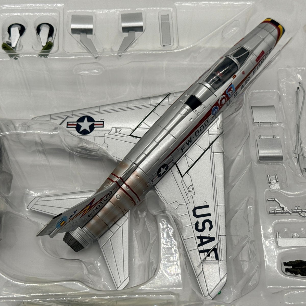 Hobby Master HA2103 1:72 F - 100D Super Sabre Triple Zilch 20 TFW 1957 - Hobby Master