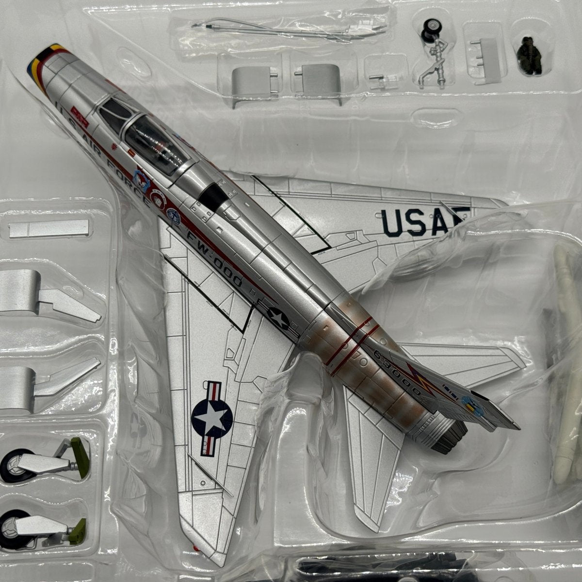 Hobby Master HA2103 1:72 F - 100D Super Sabre Triple Zilch 20 TFW 1957 - Hobby Master