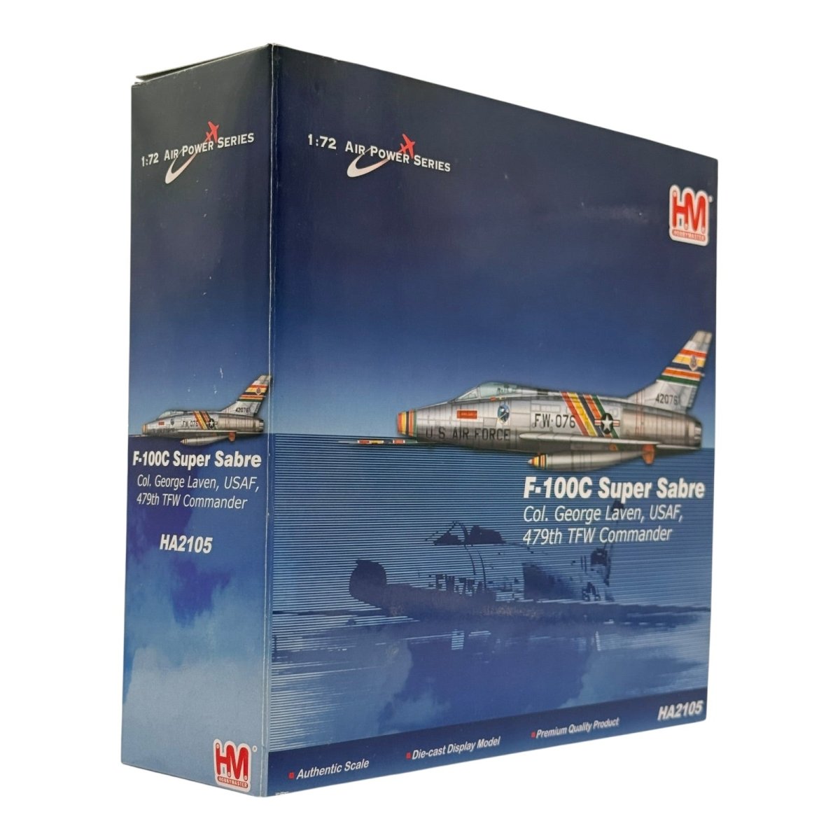 Hobby Master HA2105 1:72 F - 100C Super Sabre 54 - 2076 George Laven Jr - Hobby Master