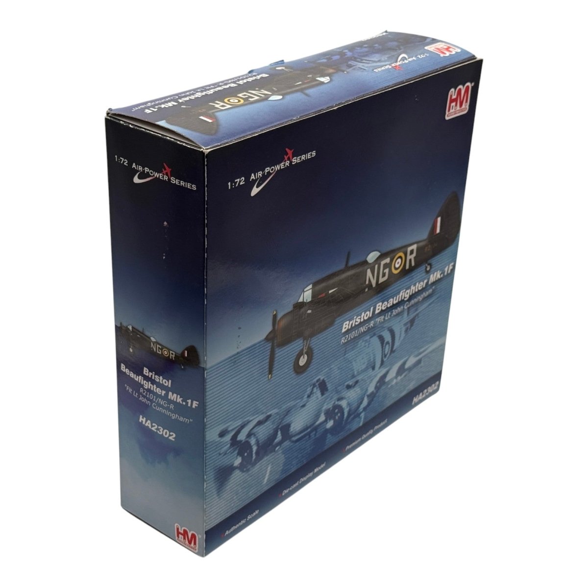 Hobby Master HA2302 1:72 Beaufighter Mk IF R2101 NG-R John Cunningham 1940 - Hobby Master