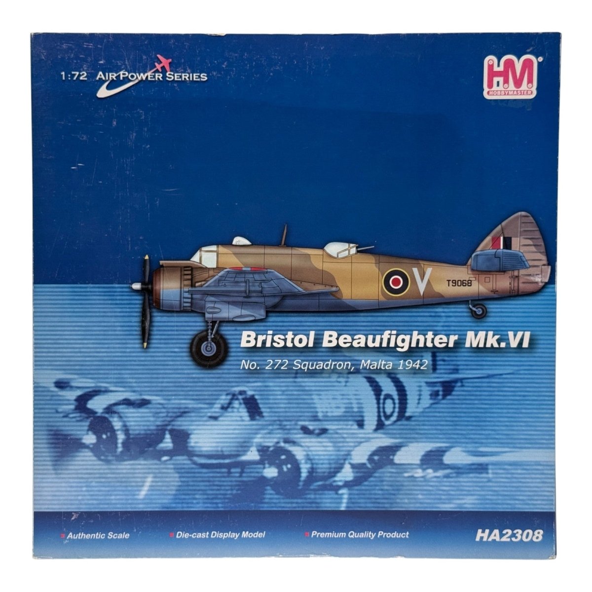 Hobby Master HA2308 1:72 Bristol Beaufighter Mk VI RAF No.272 Sqn Takali Malta 1942 - Hobby Master