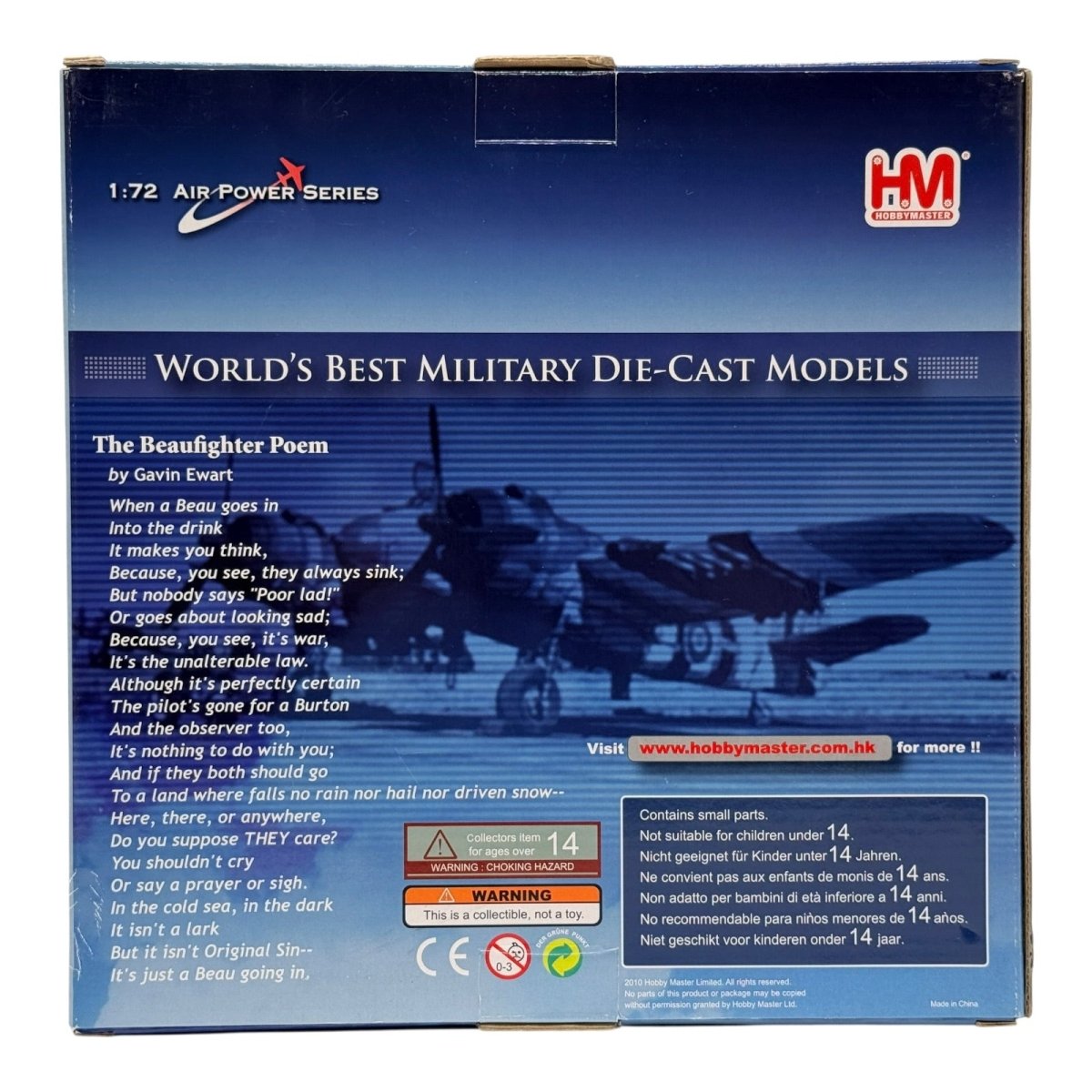 Hobby Master HA2311 1:72 Bristol Beaufighter TF.Mk X No.254 Sqn 1944 - Hobby Master