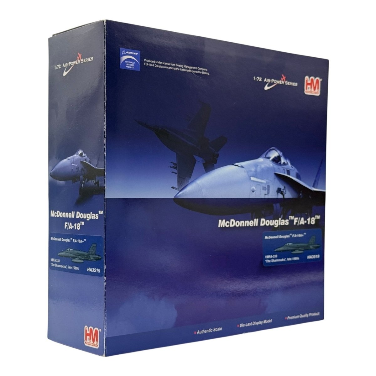 Hobby Master HA3519 1:72 F/A - 18A+ VMFA - 333 Fighting Shamrocks Late 1980s - Hobby Master