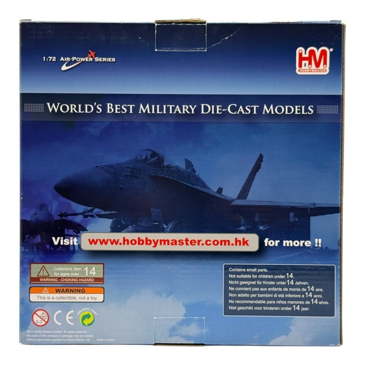 Hobby Master HA3519 1:72 F/A - 18A+ VMFA - 333 Fighting Shamrocks Late 1980s - Hobby Master
