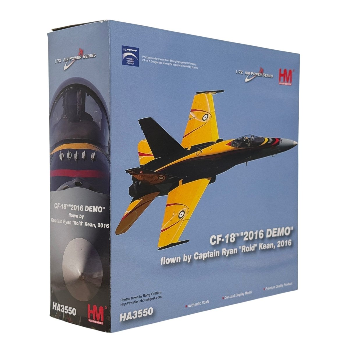 Hobby Master HA3550 1:72 CF-18 Hornet RCAF Demonstration Team 2016 - Hobby Master