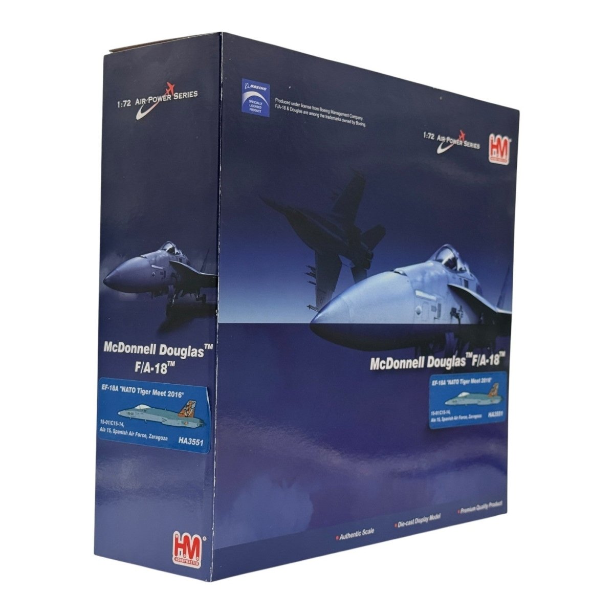 Hobby Master HA3551 1:72 EF - 18A "NATO Tiger Meet 2016" Ala 15 Spanish AF Zaragoz - Hobby Master