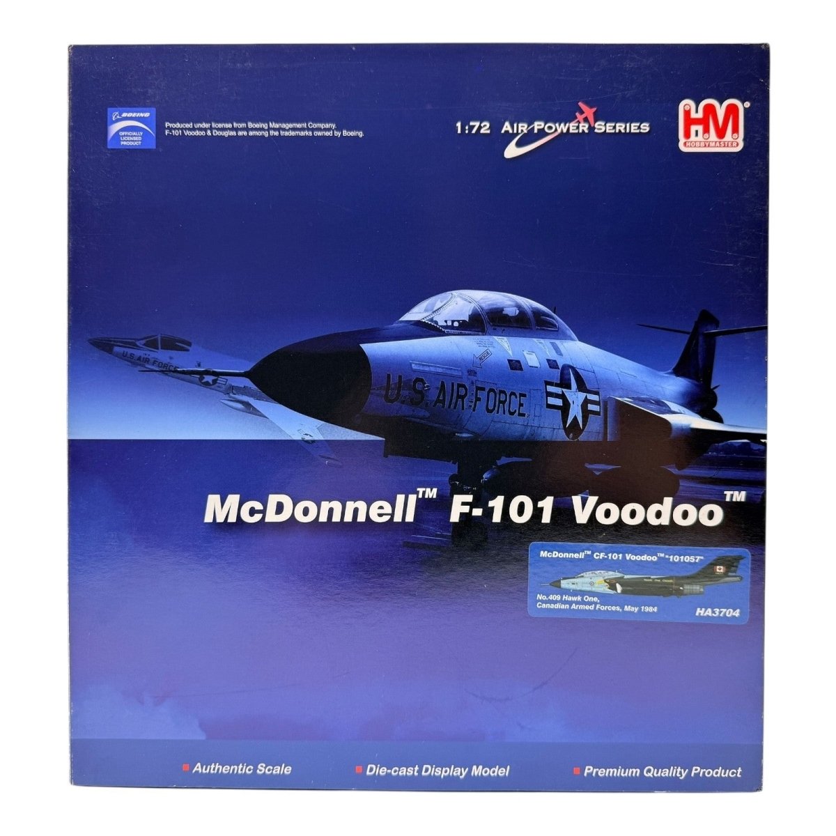 Hobby Master HA3704 1:72 CF - 101 Voodoo, 409 Sqn Hawk One Canada, CAF 1984 - Hobby Master