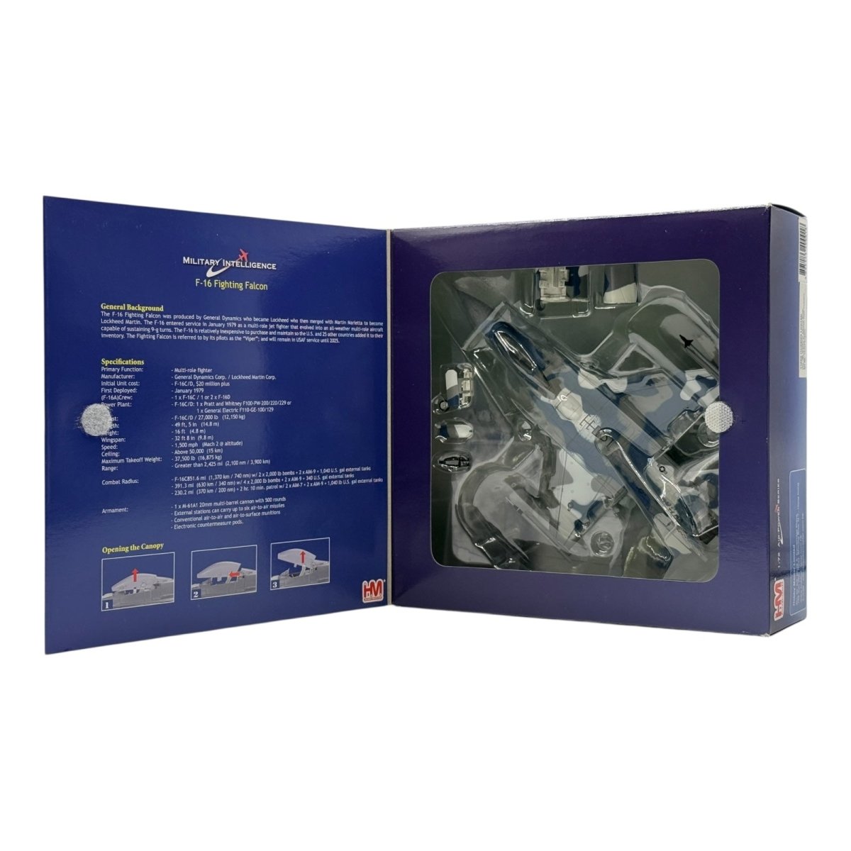 Hobby Master HA3808 1:72 F - 16C+ Block 32, 86 - 0269 WA, 64th Aggressor Nellis - Hobby Master