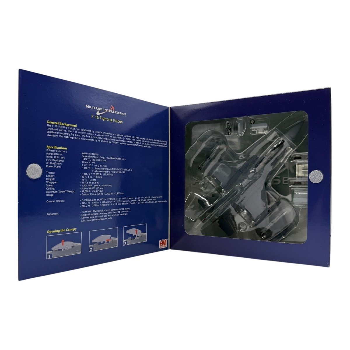 Hobby Master HA3813 1:72 F - 16DG "Foxbat Killer" 90 - 0778, 63rd FS 56th FW 1993 - Hobby Master