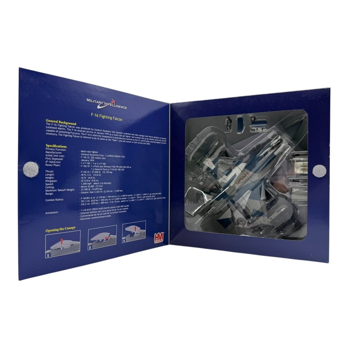 Hobby Master HA3854 1:72 F - 16C Blk 25 Splinter, 85 - 0418 WA, 64th Aggressor 2016 - Hobby Master