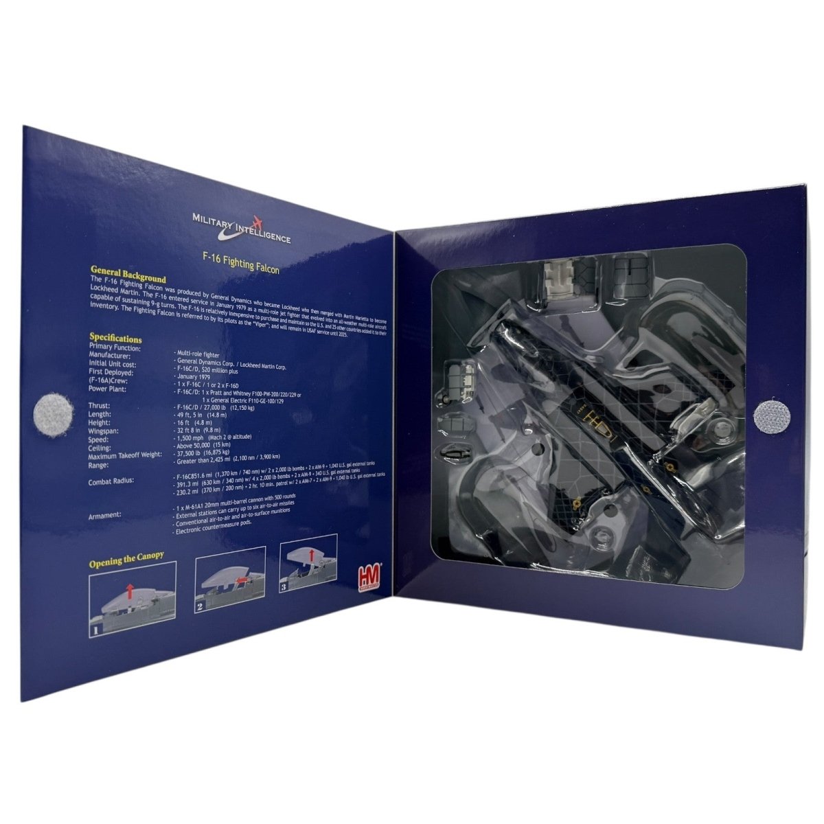 Hobby Master HA3883 1:72 F - 16C Venom Scheme, 64 - 0047, USAF Demo Team 2020 - Hobby Master