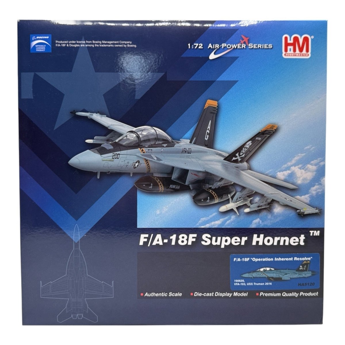 Hobby Master HA5120 1:72 F/A - 18F Super Hornet Operation Inherent Resolve - Hobby Master