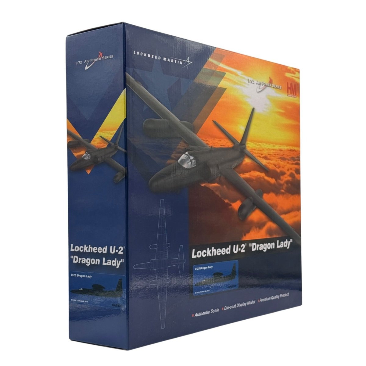 Hobby Master HA6903 1:72 Lockheed U - 2S Dragon Lady 80 - 1074 Fairford 2014 - Hobby Master