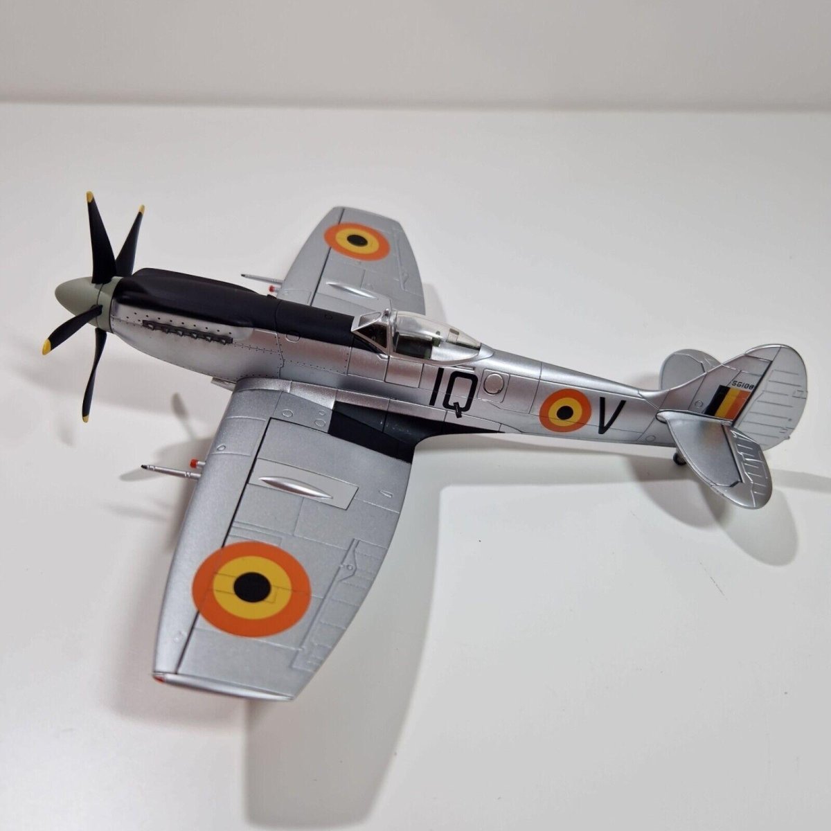 Hobby Master 1:48 Spitfire Mk XIVe Belgian Air Force 1951 Limited Edition HA7108 - Hobby Master