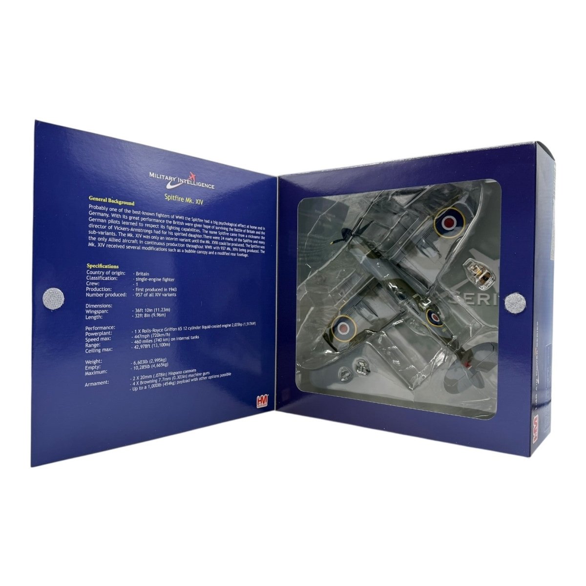 Hobby Master HA7112 1:48 Spitfire Mk.XIV MV293, Duxford Flying Legends Airshow - Hobby Master