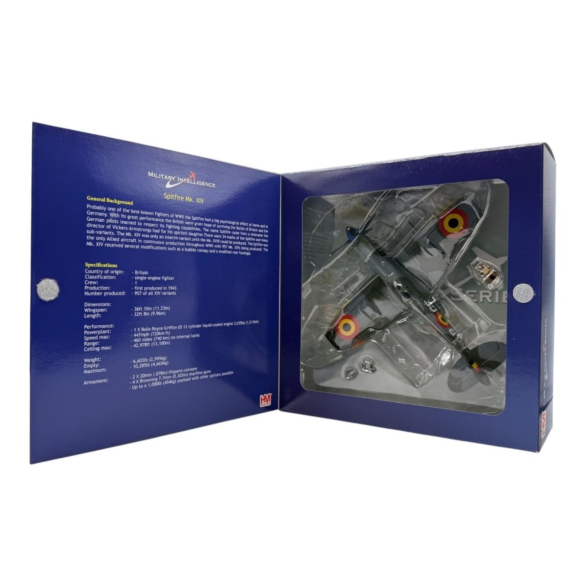 Hobby Master HA7113 1:48 Spitfire F.XIV SG55, 349th Sqn, Belgian AF - Hobby Master