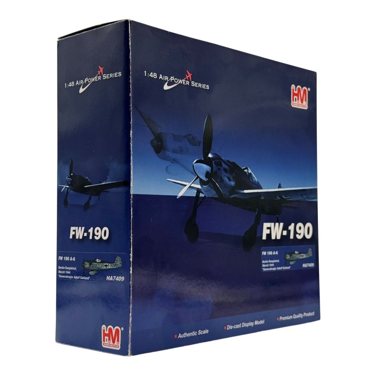 Hobby Master HA7409 1:48 Fw 190A Adolf Galland Berlin - Tempelhof 1944 - Hobby Master