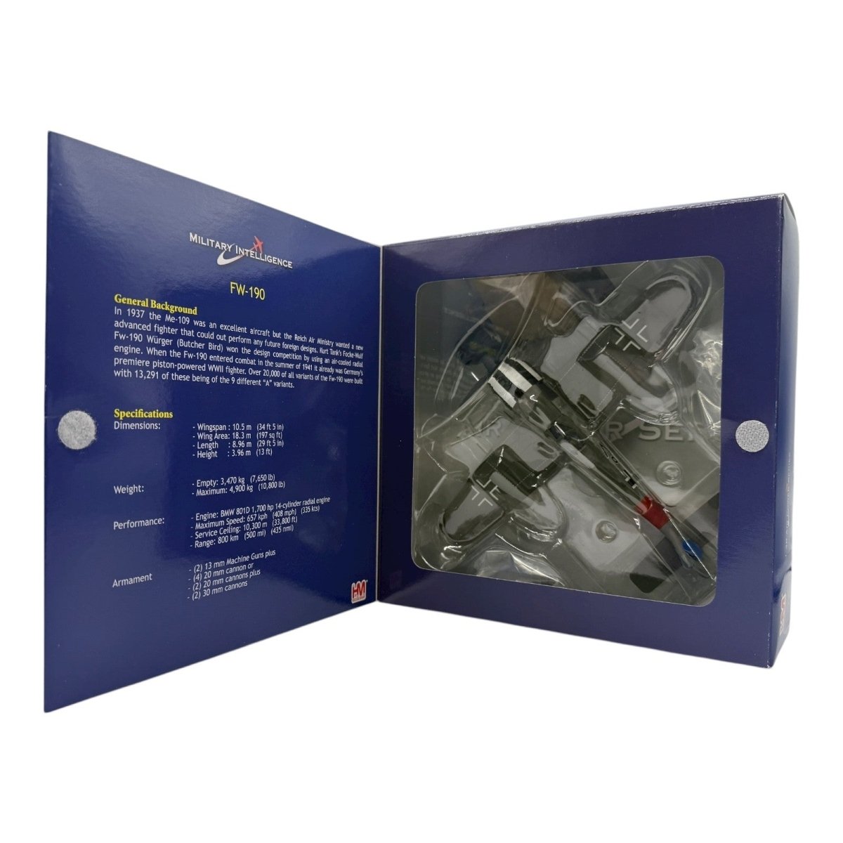 Hobby Master HA7418 1:48 Focke - Wulf Fw 190A Luftwaffe I./JG 1, Wilhelm Krebs - Hobby Master