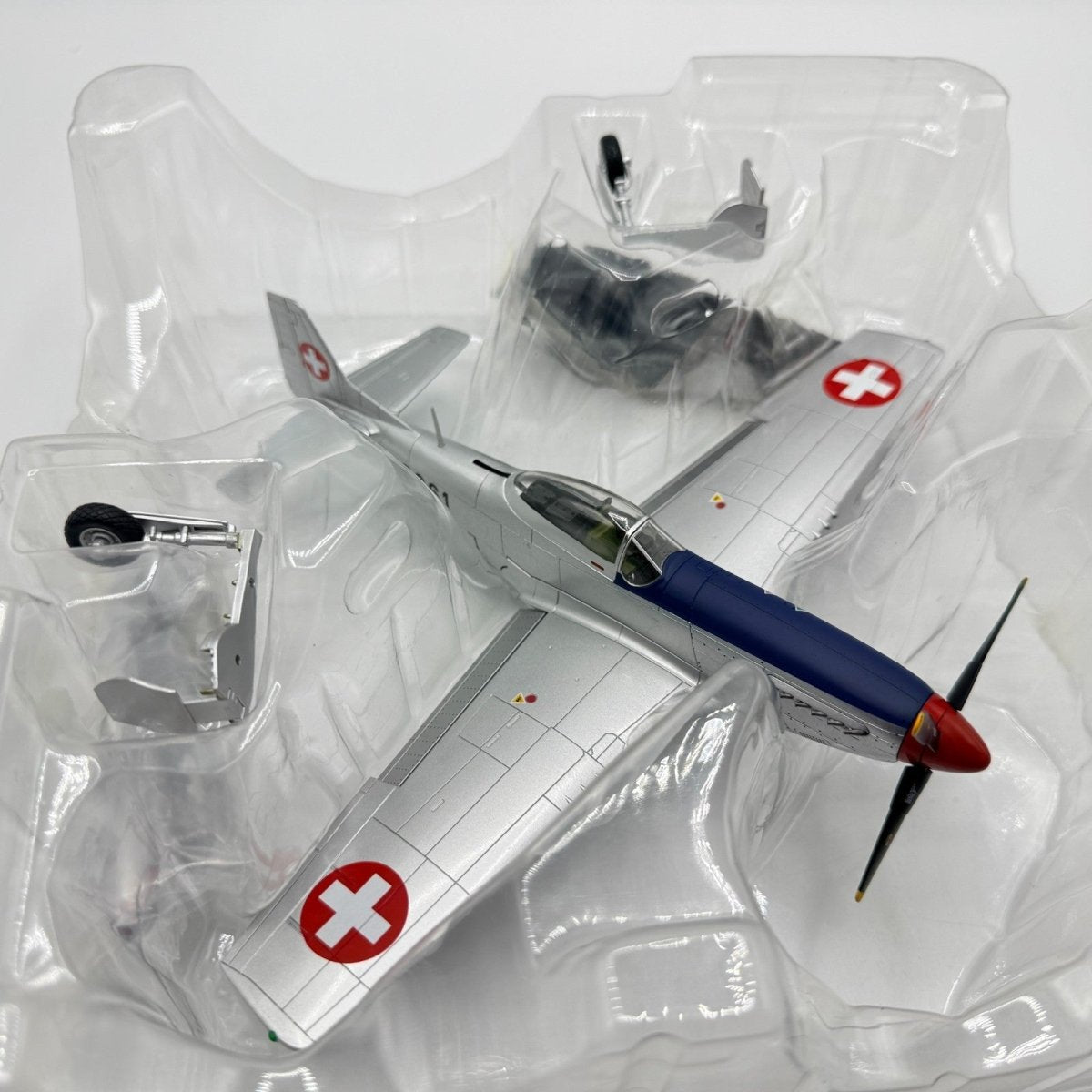 Hobby Master HA7725 1:48 P - 51D Mustang J - 2061, FISt 16, Swiss AF, September 1949 - Hobby Master