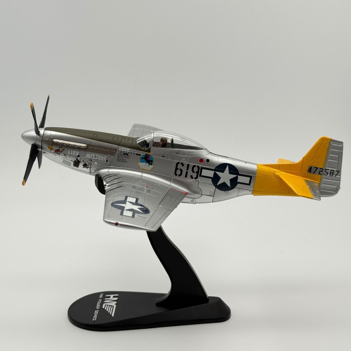 Hobby Master HA7744B 1:48 P-51D Mustang USAAF 506th FG Hon Mistake 1945 - Hobby Master