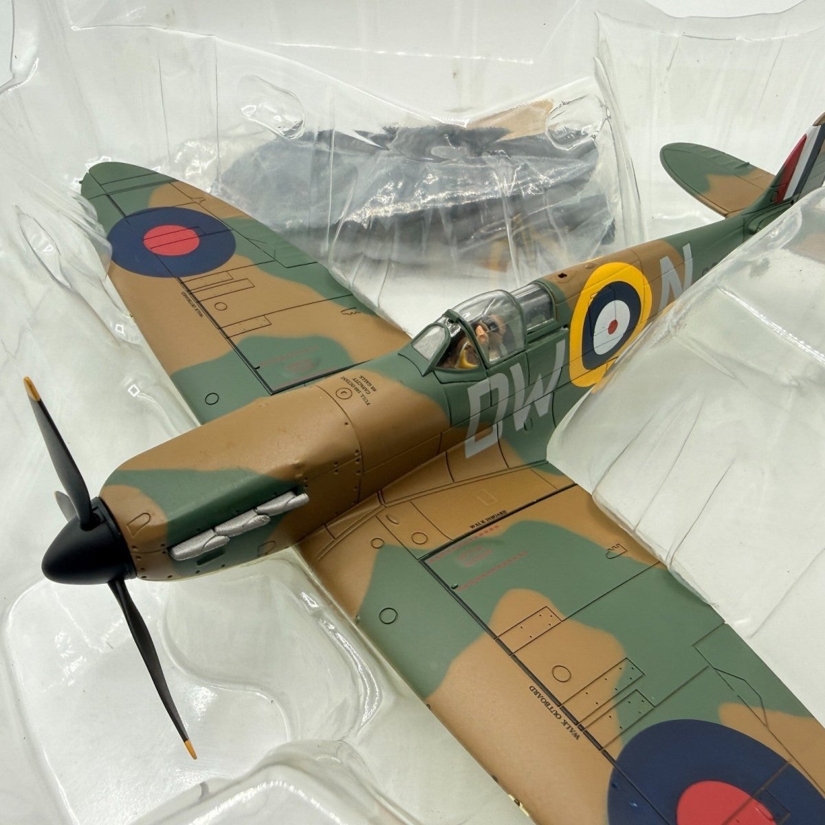 Hobby Master HA7801 1:48 Supermarine Spitfire Mk.1 DW - N Biggin Hill, Diecast - Hobby Master