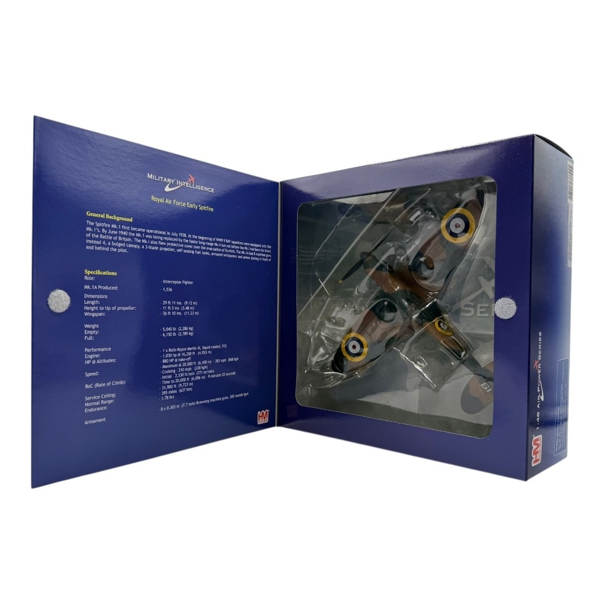 Hobby Master HA7804 1:48 Spitfire "K9795" RAF 19 Sqn, Duxford 1938 - Hobby Master