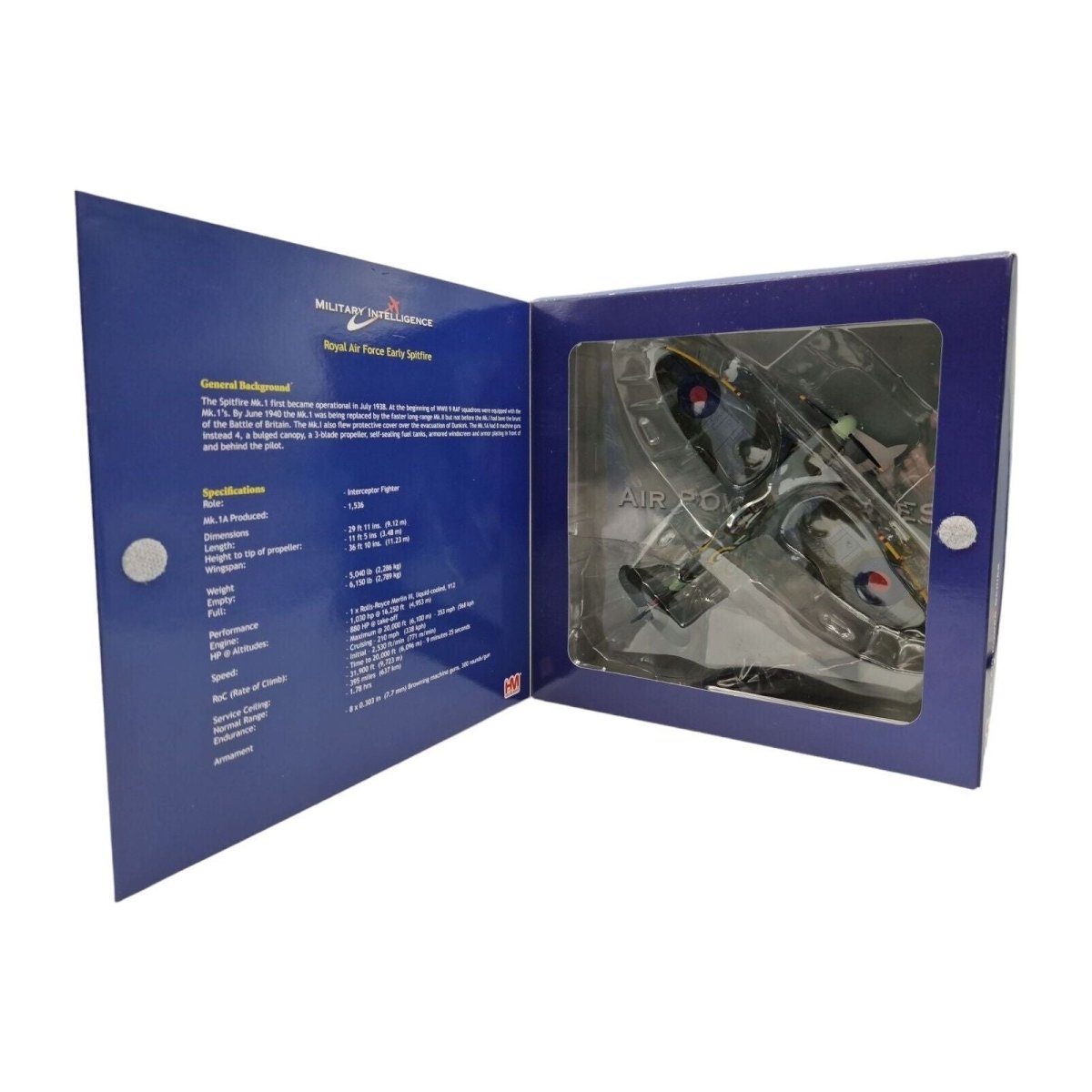 Hobby Master 1:48 Spitfire Mk IIa P7856 412 E.N Macdonnell 1941 HA7805 Ex - display - Hobby Master