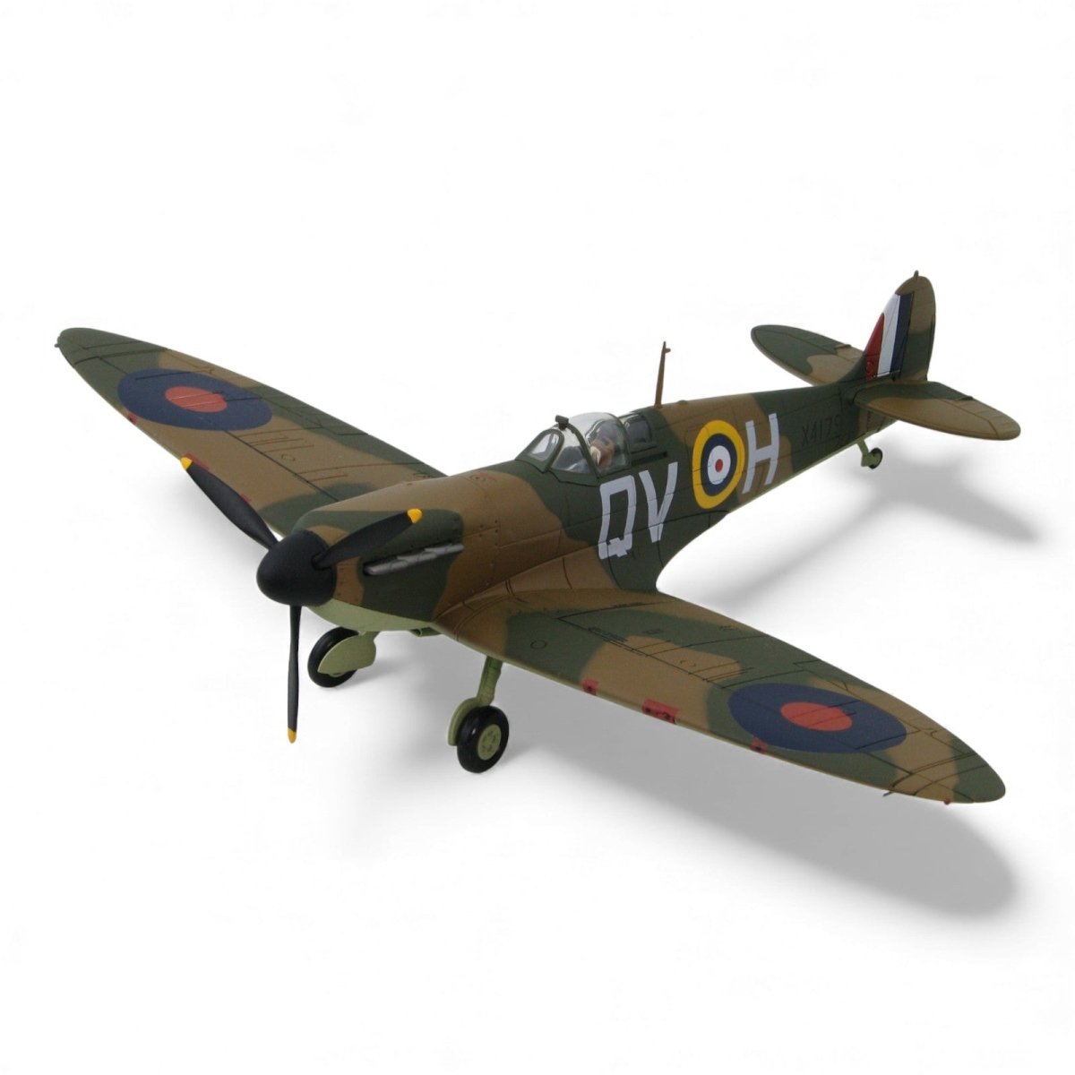 Hobby Master HA7810 1:48 Spitfire Mk.Ia X4179/QV - H, Flt Sgt G Unwin, 19 Sqn - Hobby Master