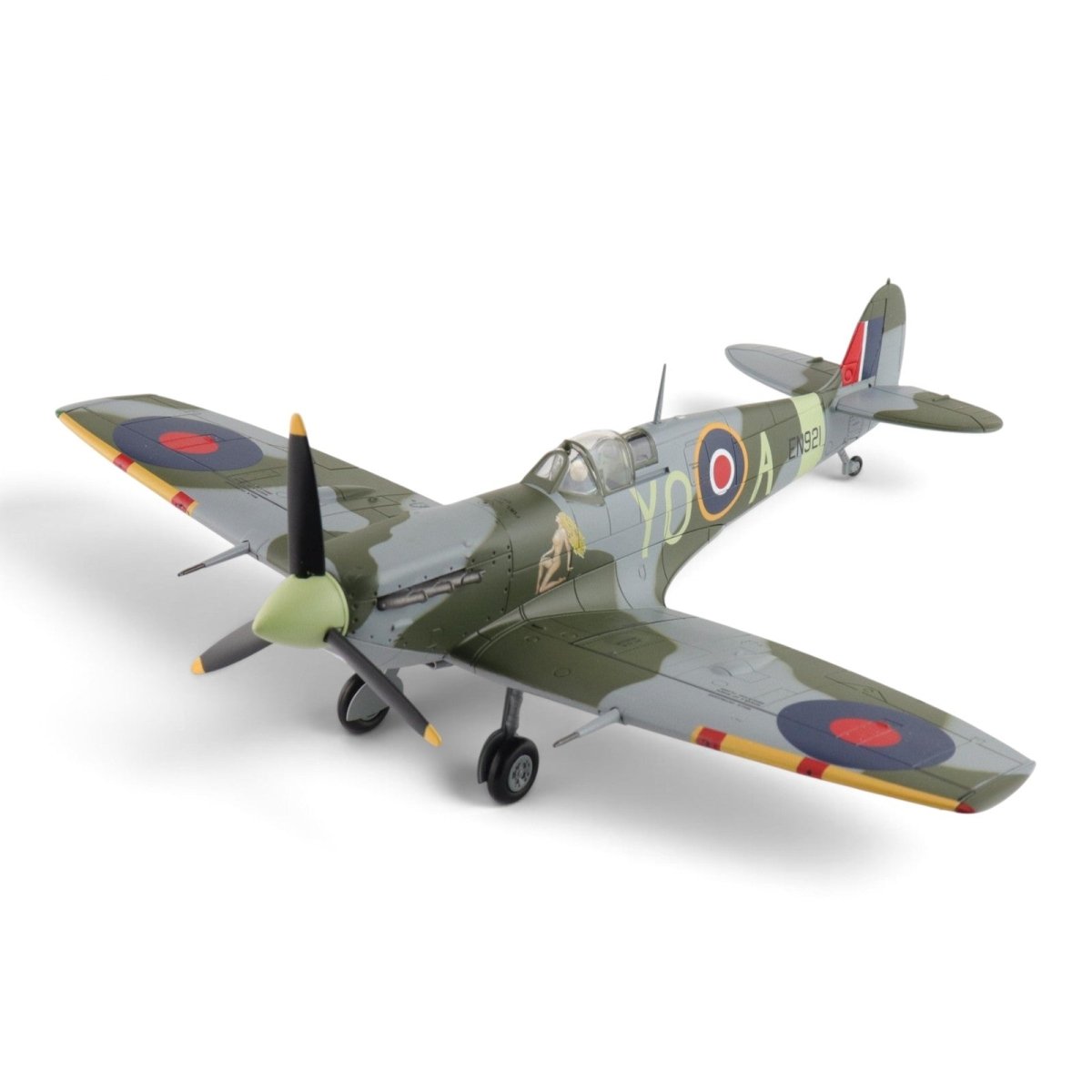 Hobby Master HA7862 1:48 Supermarine Spitfire Mk Vb EN921 YO-A Jack Sheppard RCAF No.401 Sqn Biggin Hill 1943 - Hobby Master