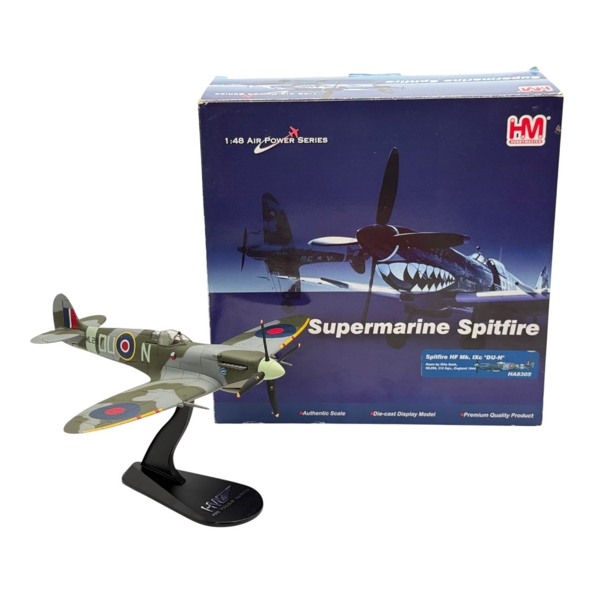 Hobby Master HA8305 1:48 Supermarine Spitfire Mk IX RAF No.312 Czech Sqn Otto Smik 1944 - Hobby Master