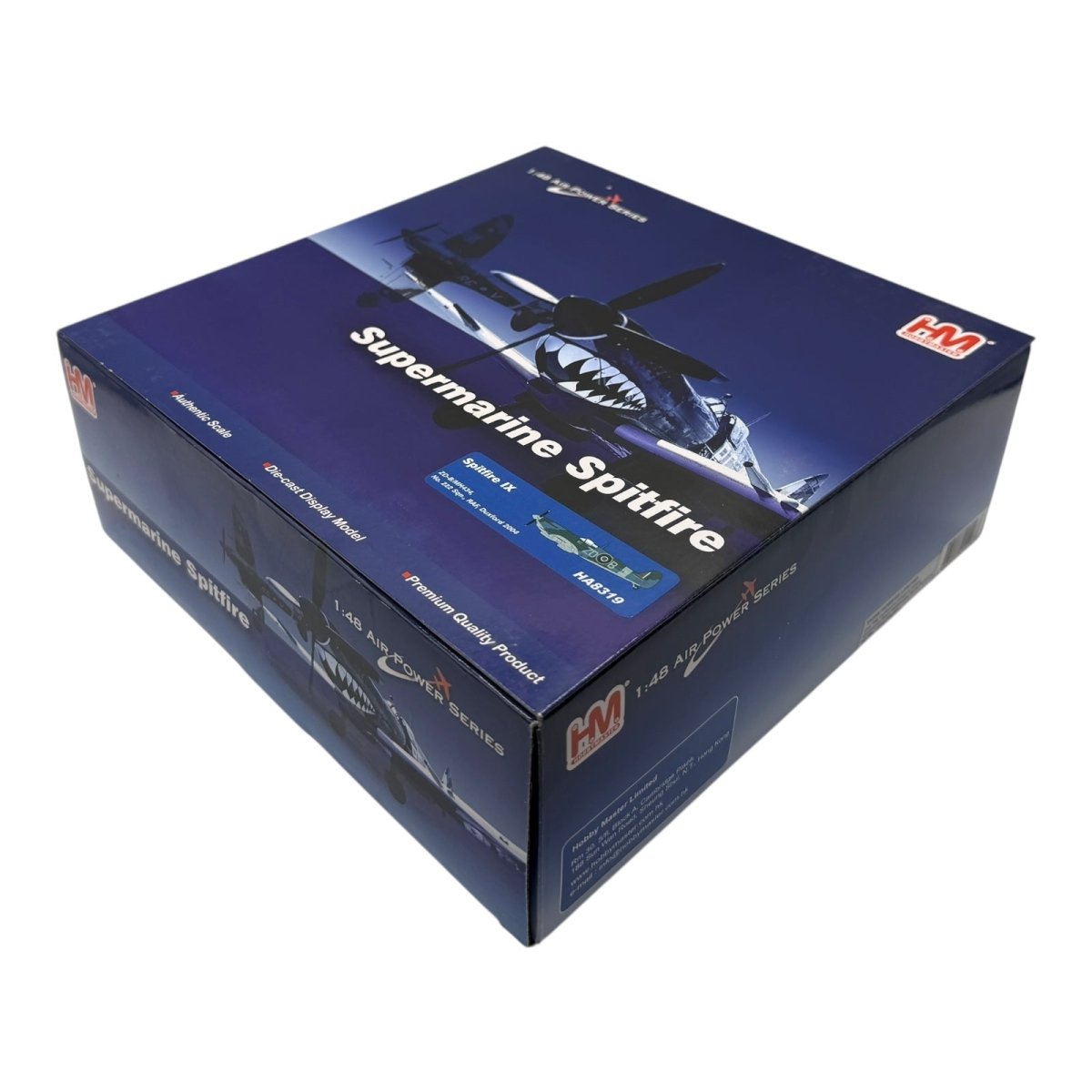 Hobby Master HA8319 1:48 Supermarine Spitfire Mk IX, RAF 222 Sqn Duxford Model - Hobby Master