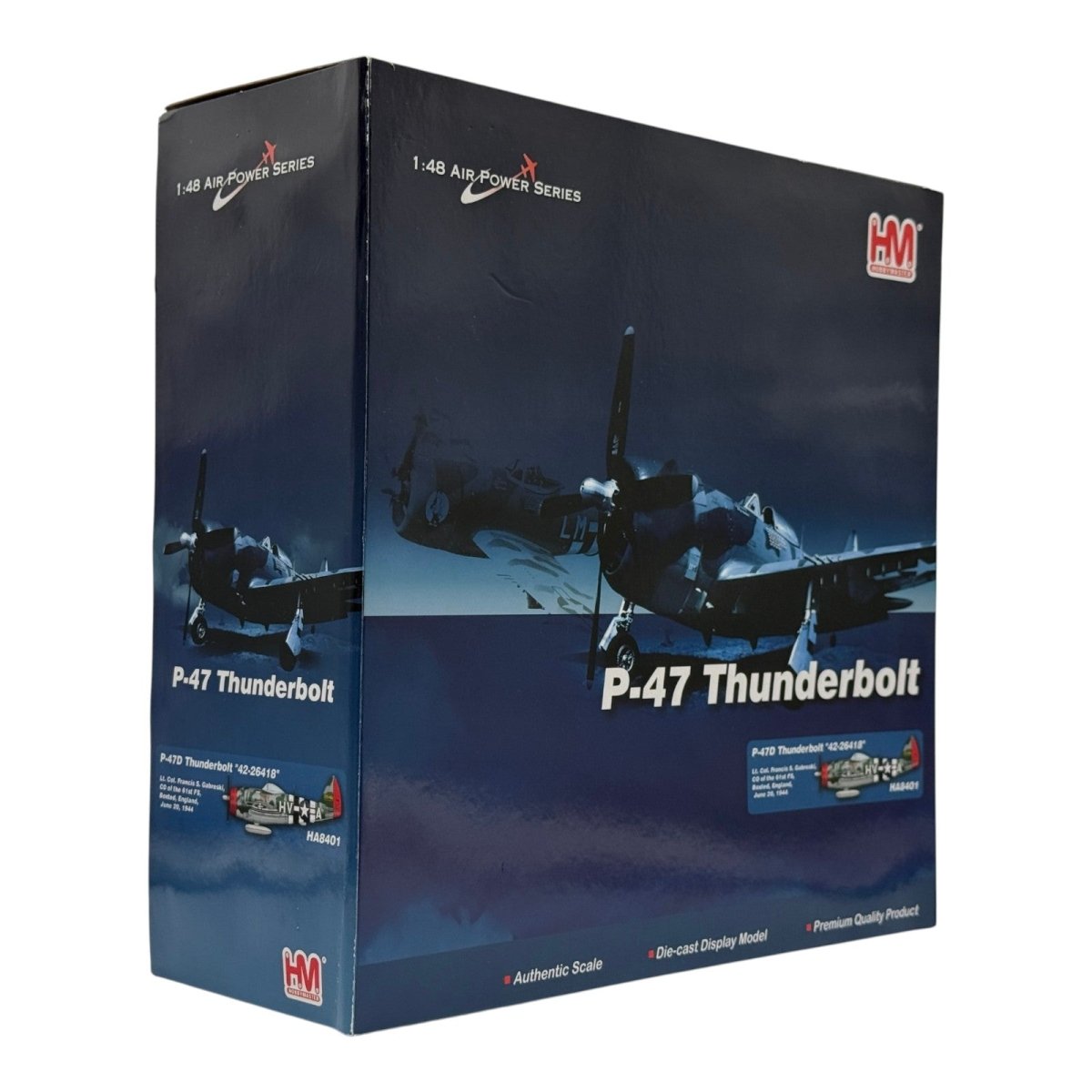 Hobby Master HA8401 1:48 Republic P - 47D Thunderbolt Gabby Gabreski 56th FG - Hobby Master